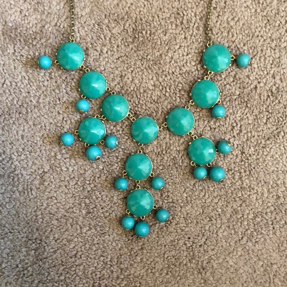 🌟 Bright Bauble Turquoise Necklace - Picture 1 of 2